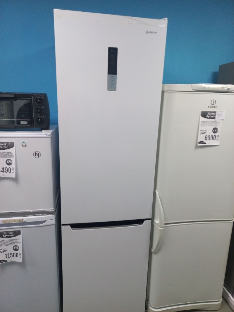 Купить Холодильник с морозильником DEXP RF-CN350DMG/S из каталога Холодильники и Морозильники
