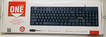 Клавиатура Smartbuy проводная ONE 115 USB (черная)