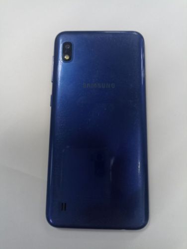 Смартфон Samsung Galaxy A10 32 ГБ синий фото 2