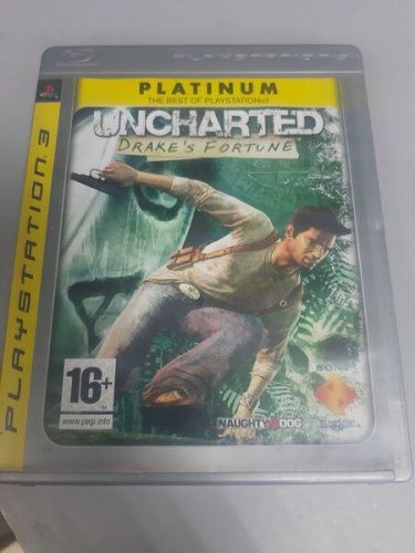 Диск с игрой Sony PS3 Uncharted Drake's Fortune Platinum