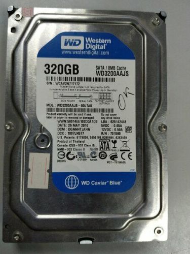 HDD 3.5" Western Digital 320Gb [WD2500AAJS] SATA