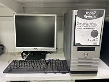 ПК для школы и работы Pentium E5400 2.7Ghz/ОЗУ 1Гб/HDD-250Gb /монитор Acer AL1717/клавиатура