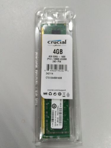  ОЗУ Crucial DDR3 (CT51264BD160B) 4Gb