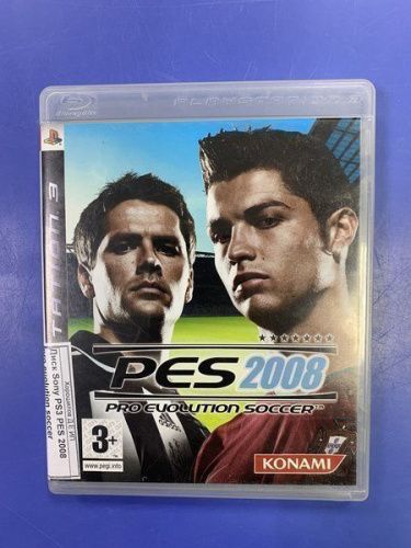 Диск Sony PS3 PES 2008 pro euolution soccer