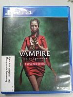 Диск PS4 Vampire - The Masquerade Swansong