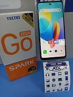Смартфон Tecno BG6 SPARK Go 2024 8/128GB Black