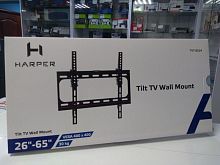 Кронштейн для LCD TV HARPER TVT-6524 26" – 65", 30 кг, расстояние от стены 27мм. 