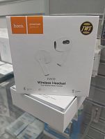 Наушники вакуумные беспроводные HOCO EW09 Soundman true wireless BT headset Bluetooth (белый)