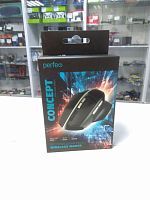 Мышь игровая беспроводная Perfeo "CONCEPT", 7 кн,DPI 800-1600, USB PF_A4784 (черный)