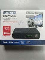 Приставка для цифрового ТВ DEXP HD 8000P