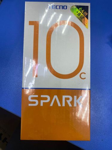 Смартфон Tecno SPARK 10C 64 ГБ черный