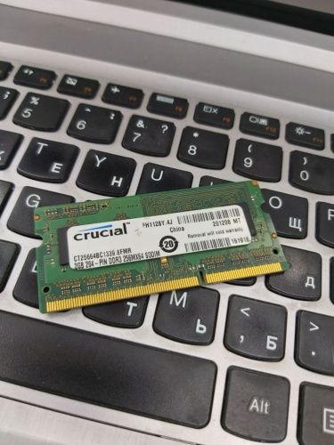 Память SO-DIMM DDR3 2Gb crucial 1333MHz