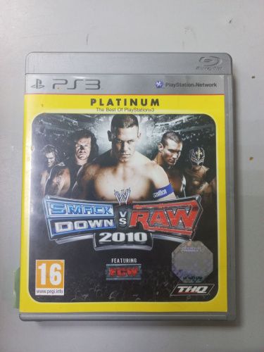 Диск игровой PS3 Smack Down Raw 2010