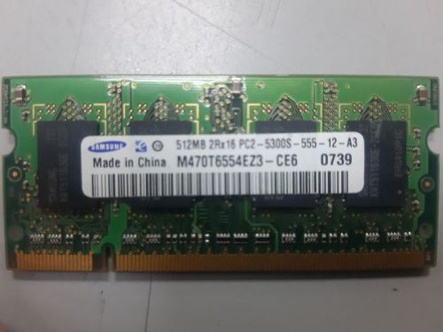 ОЗУ SO-DIMM Samsung DDR2 512Mb