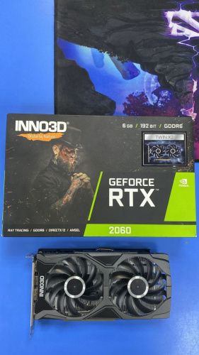 Видеокарта INNO3D GeForce RTX 2060 TWIN X2 [N20602-06D6-1710VA15L]